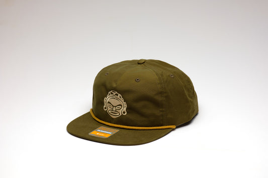 Green/Cream Cap